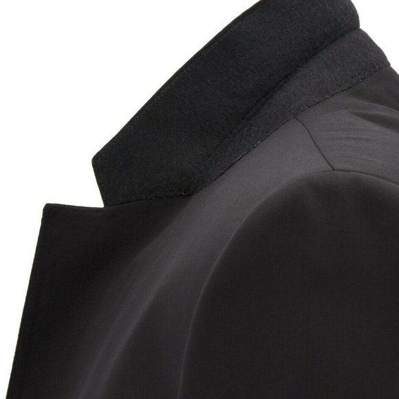 Hugo Boss Men's 'C-Huge' Slim Fit Black 100% Wool Sport Coat Blazer 42R - Picture 5 of 6
